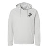 EGA Performance Fleece Hooded Sweatshirt - Black Logo - GREY