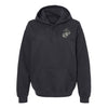 Classic Eagle Globe and Anchor Hoodie - Black