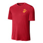 Eagle Globe & Anchor Gold Left Chest Performance T-Shirt