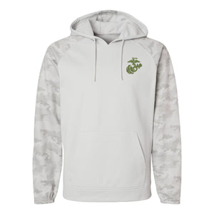 EGA Camo Fleece Performance Hooded Sweatshirt -OD Logo