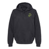 Eagle Globe and Anchor Hoodie with OD Green Logo - Black