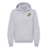 Eagle Globe and Anchor Hoodie with OD Green Logo - Grey