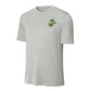 Eagle Globe & Anchor OD Green Left Chest Performance T-Shirt