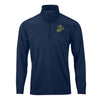 EGA Performance Quarter Zip Pullover - OD Green Logo - NAVY