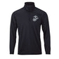 Eagle Globe & Anchor Silver Performance Quarter Zip Pullover