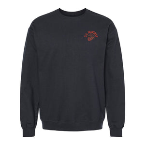 OLD School Eagle Globe and Anchor Crewneck Sweatshirt