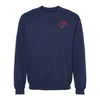 OLD School Eagle Globe and Anchor Crewneck Sweatshirt - Navy