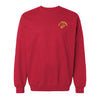 OLD School Eagle Globe and Anchor Crewneck Sweatshirt - Red