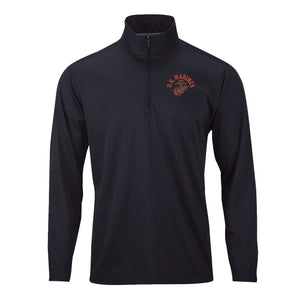 Old School Performance Quarter Zip Pullover