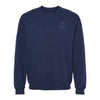 Subdued Eagle Globe and Anchor Crewneck Sweatshirt - Navy