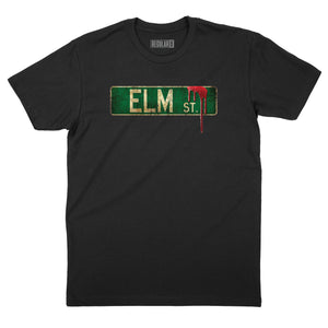 ELM STREET T-shirt (by Regular Brand) — Black
