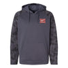 Embrace the Suck Camo Fleece Performance Hooded Sweatshirt - CHARCOAL