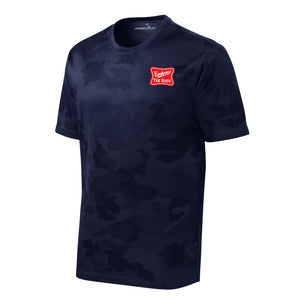 Camohex Embrace the Suck Performance T-Shirt in Navy - Marine Corps veteran tee