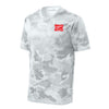 Camohex Embrace the Suck Left Chest Performance T-Shirt - CAMOHEX WHITE