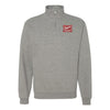 Embrace The Suck Quarter Zip Sweatshirt - Grey