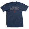 Earned Never Given T-Shirt - NAVY