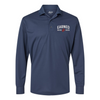 Earned Never Given Longsleeve Performance Polo - NAVY