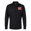 Embrace the Suck Longsleeve Performance Polo - BLACK