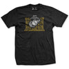 Marine Corps Engineers Vintage  T-Shirt - BLACK
