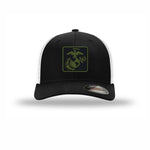 OD Green & Black EGA — BLACK/WHITE