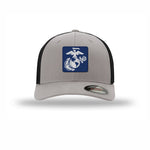 Navy & Silver EGA — SILVER/BLACK