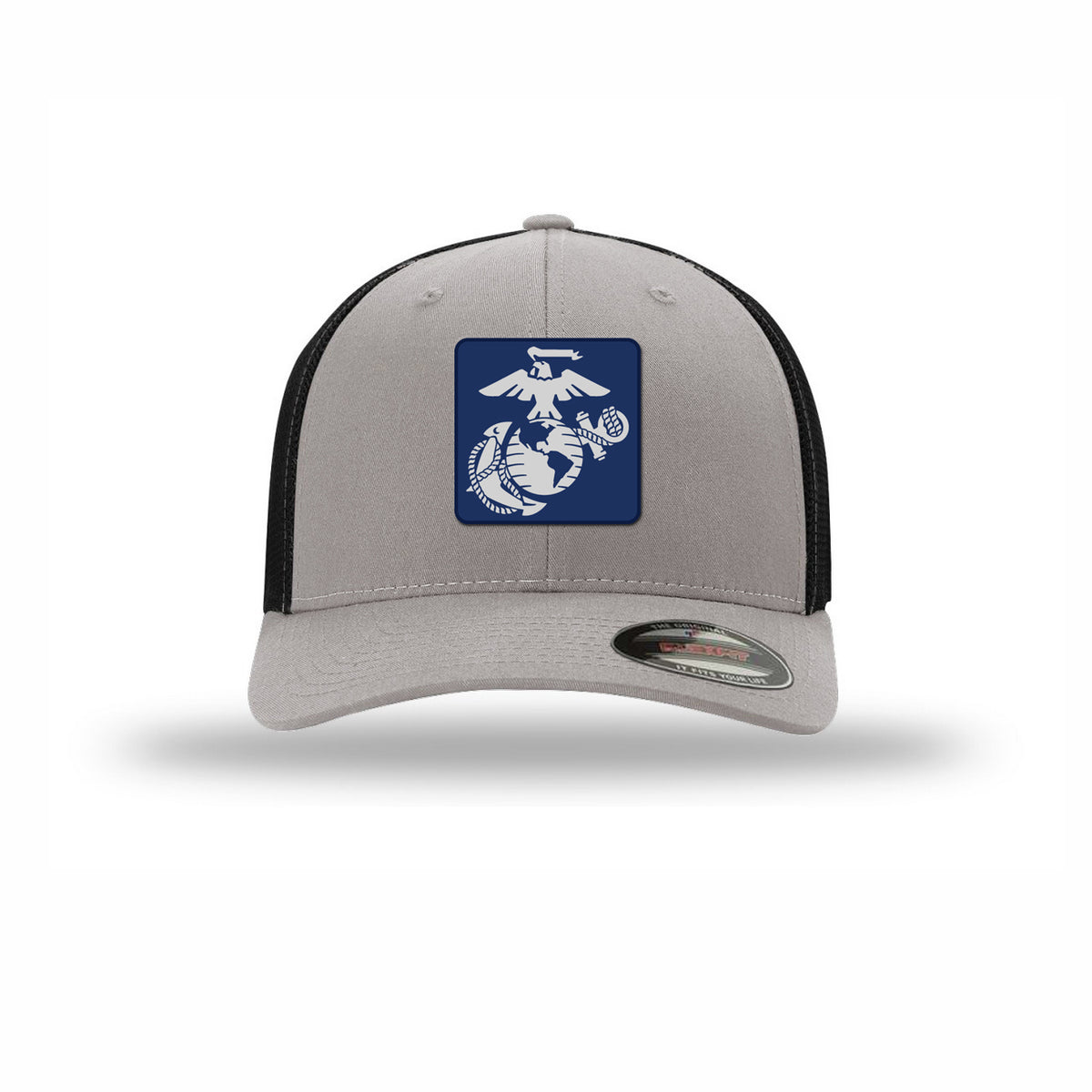 Navy & Silver EGA — SILVER/BLACK