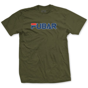 FUBAR T-Shirt in OD Green - USMC humor tee