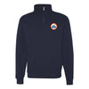 Fleet Antiterrorism Security Team Quarter Zip Sweatshirt - Navy