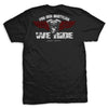 For Our Brothers We Ride T-shirt "Supporting Joshua" - BLACK