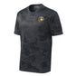 Camohex Gold & Silver Eagle Globe & Anchor Left Chest Performance T-Shirt