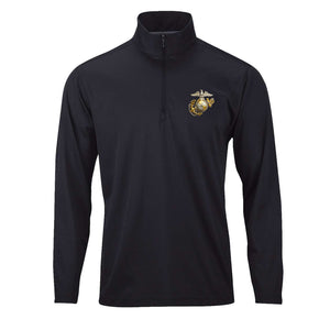Gold & Silver EGA Performance Quarter Zip Pullover