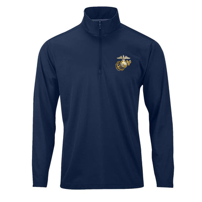 Gold & Silver EGA Performance Quarter Zip Pullover