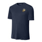 Gold & Silver Eagle Globe & Anchor Performance T-Shirt