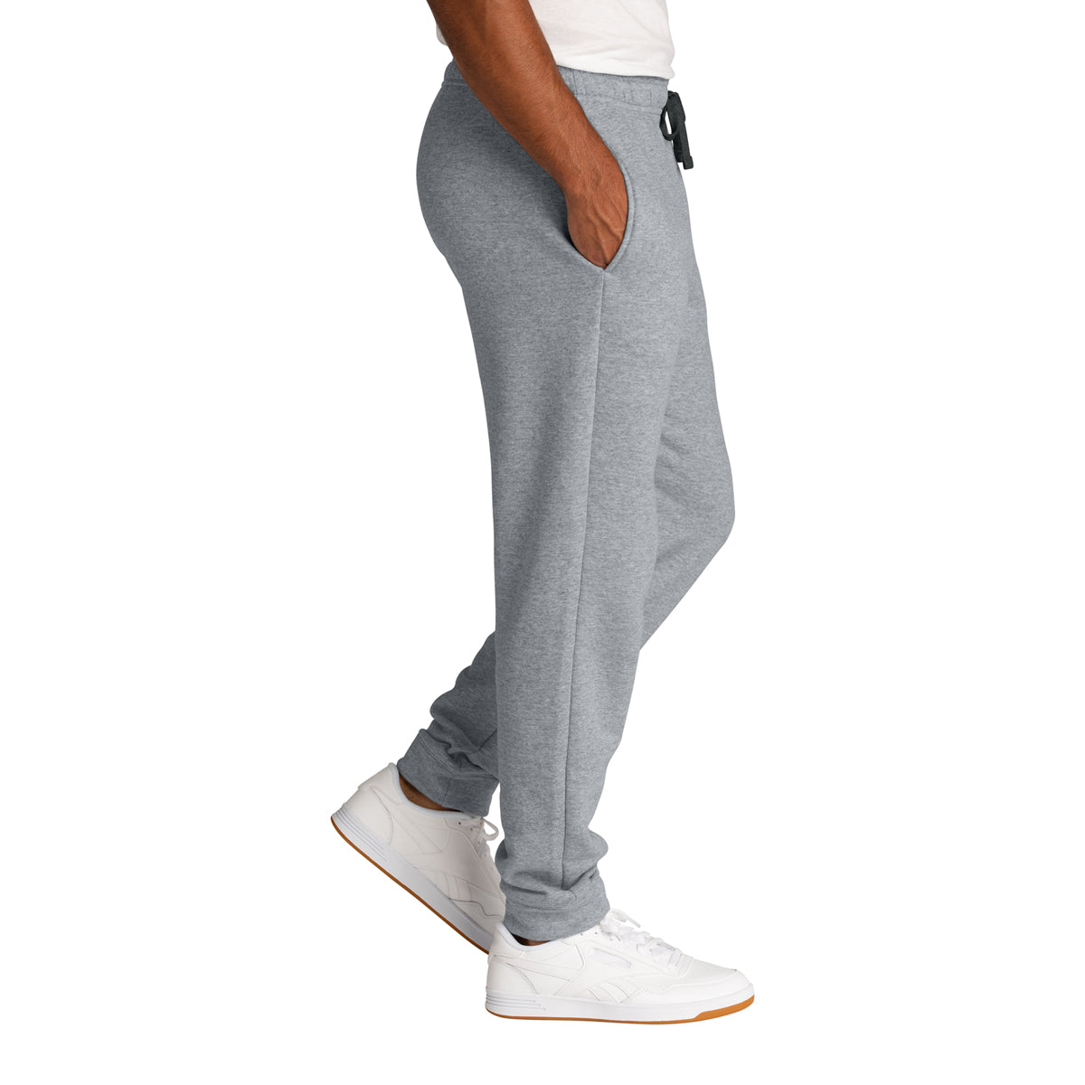 Eagle Globe & Anchor Fleece Jogger - Grey