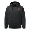 Old School Gunny Performance Fleece Hooded Sweatshirt - BLACK