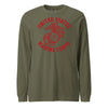 Old School '80s Gunny Highway Olive Drab Holiday Special Edition Longsleeve T-Shirt - OD GREEN