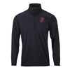 Old School Gunny Performance Quarter Zip Pullover - BLACK