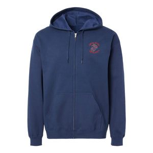 Old School Gunny EGA Full Zip Hoodie