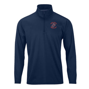 Old School Gunny Performance Quarter Zip Pullover