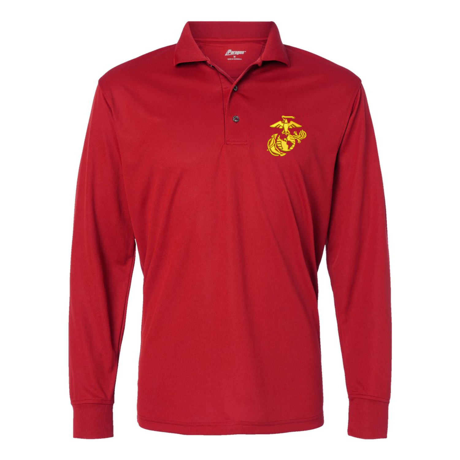 Ega Collection EGA Longsleeve Performance Polo - GOLD
