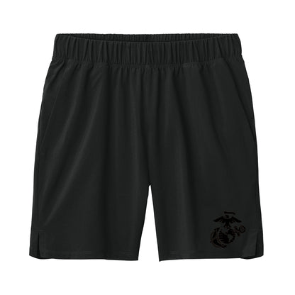 Eagle Globe & Anchor Performance Hiking Shorts - Black