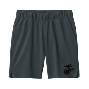 Eagle Globe & Anchor Performance Hiking Shorts - Grey