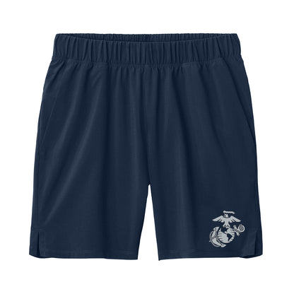 Eagle Globe & Anchor Performance Hiking Shorts - Navy