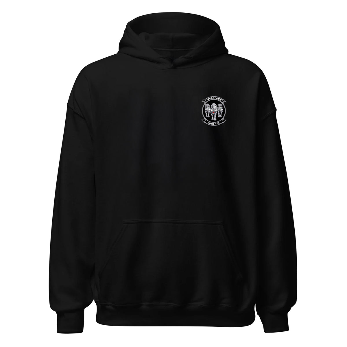 HMH-466 Wolfpack Squadron — Black
