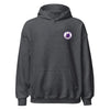 VMM-364 Purple Foxes Squadron Perfectweight Hoodie - Charcoal Heather
