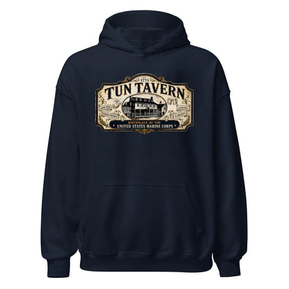251st USMC Birthday Tun Tavern Vintage Sign Hoodie