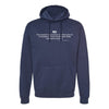 The Highest Obligation Patton Quote Hoodie - NAVY
