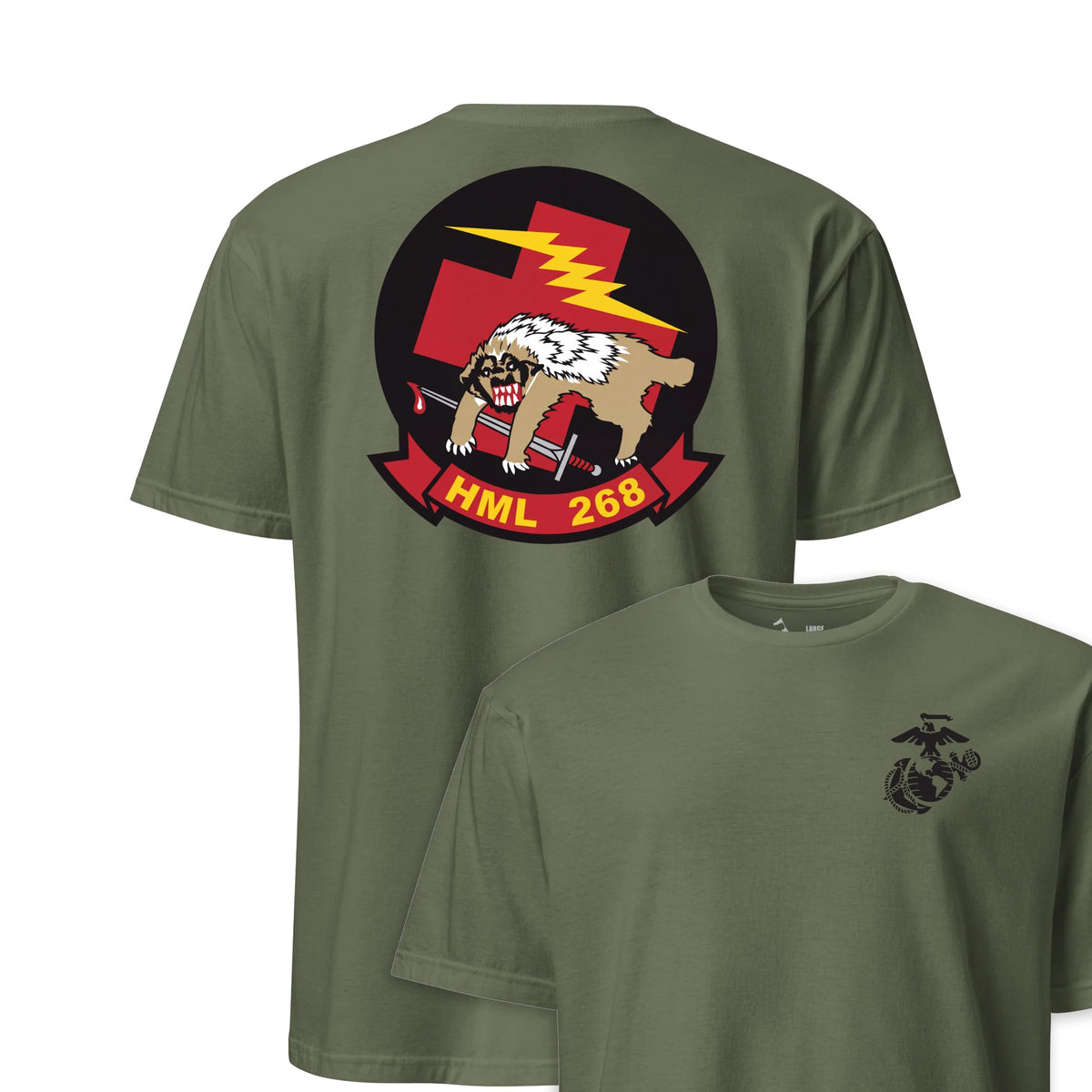 Hml-268 Badgers — OD Green