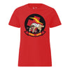 HML-268 Badgers Squadron Womens T-Shirt - Red