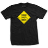 I Cause Safety Briefs T-Shirt - BLACK